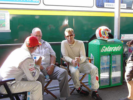 Thorkild Thyrring og Tom Kristensen.
(Foto: Ib Rasmussen)